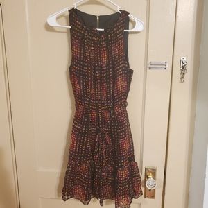 Sleeveless floral dress